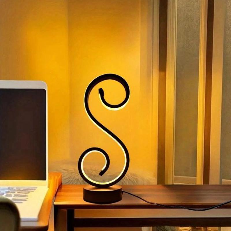 Đèn Ngủ Uốn Lượn Nghệ Thuật Hiện Đại | LEDTOT DN 39LS - Ảnh 2
