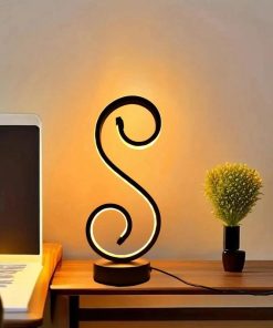 Đèn Ngủ Uốn Lượn Nghệ Thuật Hiện Đại | LEDTOT DN 39LS