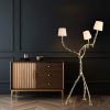 Đèn Sàn Cây Nghệ Thuật Mạ Đồng Sang Trọng | LEDTOT DS 81RG