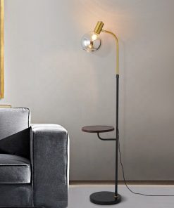 Đèn Sàn Đa Năng Kèm Bàn Đá Cẩm Thạch Tiện Lợi | LEDTOT DS 65NB