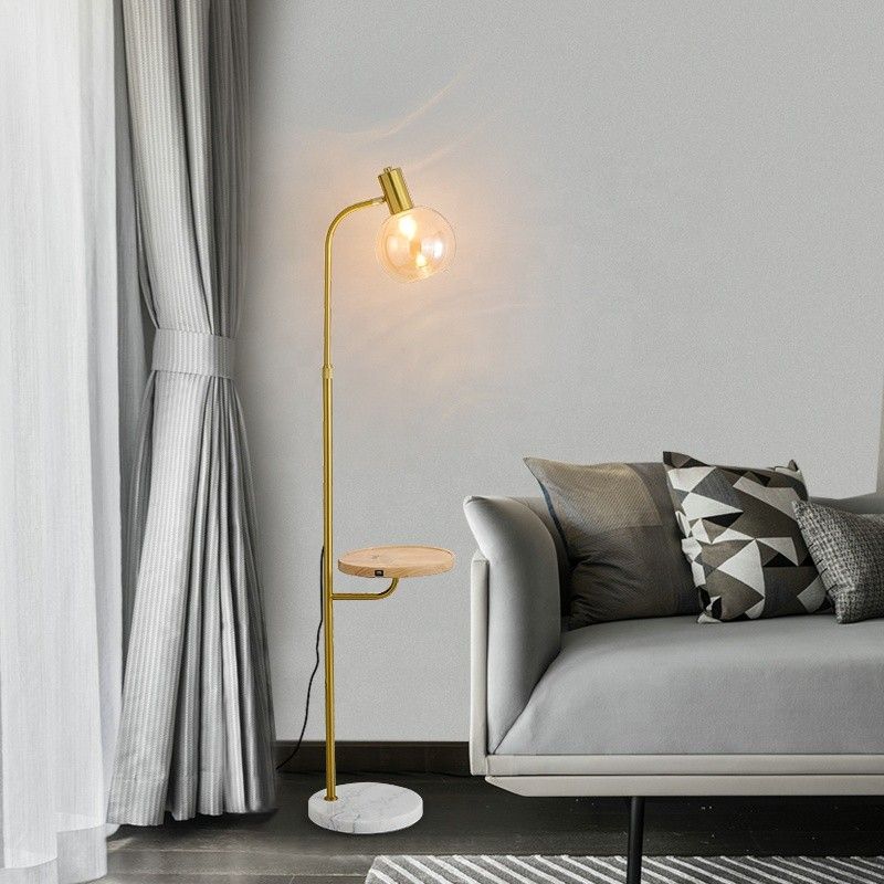 Đèn Sàn Đa Năng Kèm Bàn Đá Cẩm Thạch Tiện Lợi | LEDTOT DS 65NB - Ảnh 4