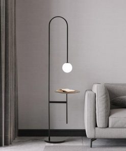 Đèn Sàn Độc Đáo Kết Hợp Bàn Trà Hiện Đại | LEDTOT DS 71KD
