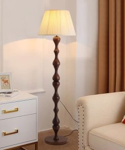 Đèn Sàn Gỗ Óc Chó Phong Cách Nhật Bản | LEDTOT DS 71JG