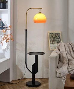 Đèn Sàn Kèm Bàn Phong Cách Trung Hoa Hiện Đại | LEDTOT DS 28VF