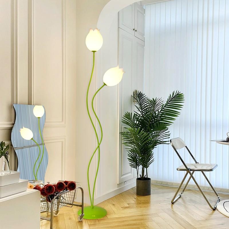 Đèn Sàn Kiểu Hoa Nghệ Thuật Sang Trọng | LEDTOT DS 72CK - Ảnh 2