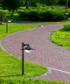 Đèn Sân Vườn Trụ Nhôm IP54 Chiếu Lối Đi 7W | LEDTOT DSV R2BN