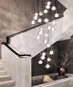Đèn Thả Cầu Thang Bóng Pha Lê Hiện Đại | LEDTOT DTT 58KH