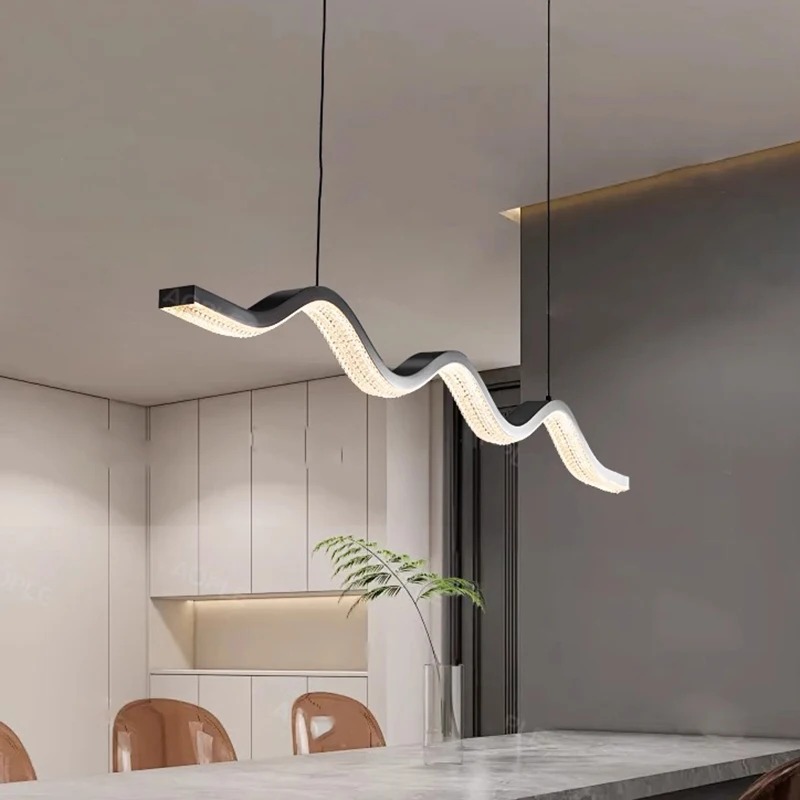 Đèn Thả LED Nghệ Thuật Uốn Lượn Hiện Đại | LEDTOT DTT 61XR - Ảnh 3