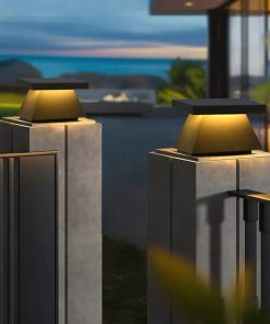 Đèn Trụ Cổng Chống Nước Phong Cách Tối Giản | LEDTOT DTC 75RQ