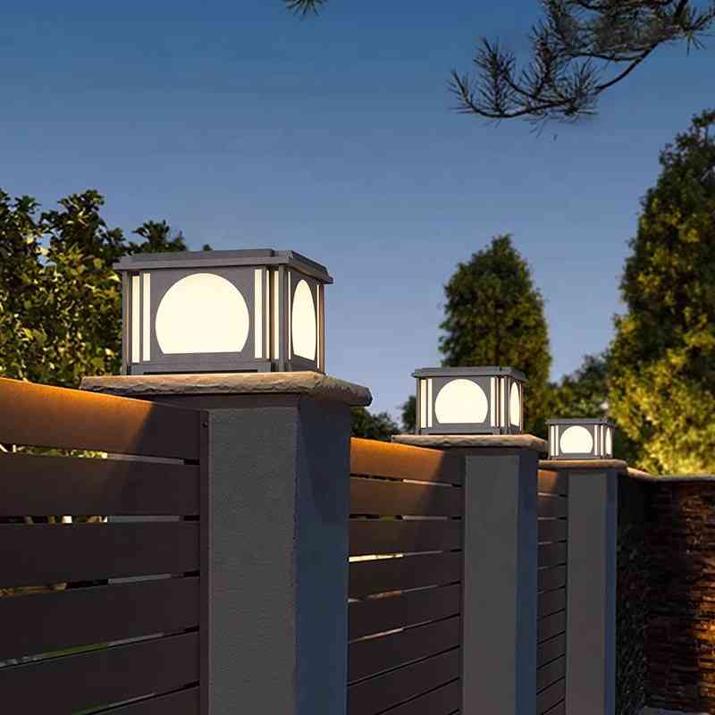 Đèn Trụ Cổng Chống Nước Thiết Kế Tinh Tế | LEDTOT DTC 64BN - Ảnh 3