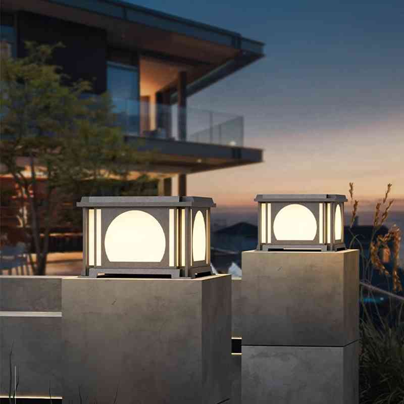 Đèn Trụ Cổng Chống Nước Thiết Kế Tinh Tế | LEDTOT DTC 64BN - Ảnh 2