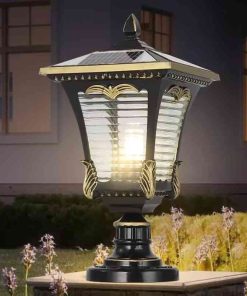 Đèn Trụ Cổng Cổ Điển Năng Lượng Mặt Trời | LEDTOT DTC K8ZL