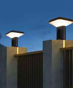 Đèn Trụ Cổng Hiện Đại Dùng Năng Lượng Mặt Trời | LEDTOT DTC 82VN