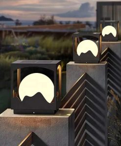 Đèn Trụ Cổng Hình Cầu Năng Lượng Mặt Trời | LEDTOT DTC Z1HD