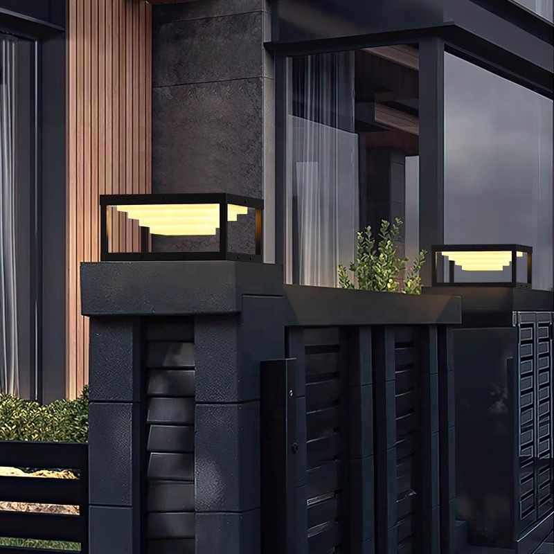 Đèn Trụ Cổng Năng Lượng Mặt Trời Cho Biệt Thự | LEDTOT DTC 92XM - Ảnh 3