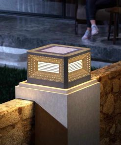 Đèn Trụ Cổng Năng Lượng Mặt Trời Chống Nước | LEDTOT DTC Z4NU