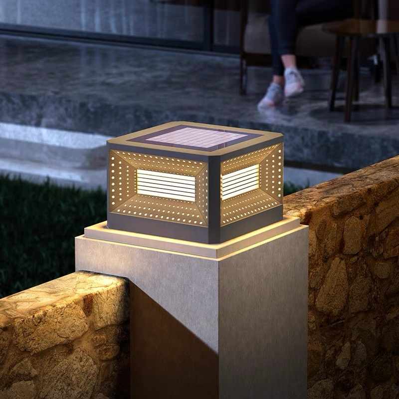 Đèn Trụ Cổng Năng Lượng Mặt Trời Chống Nước | LEDTOT DTC Z4NU