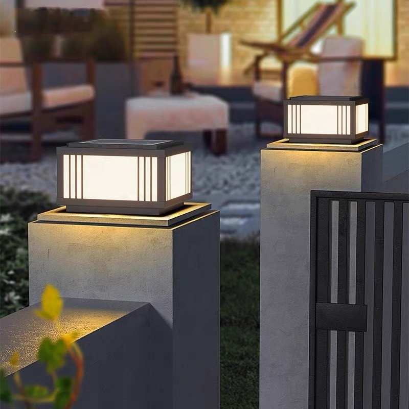 Đèn Trụ Cổng Năng Lượng Mặt Trời Có Cảm Biến | LEDTOT DTC 48MX - Ảnh 3