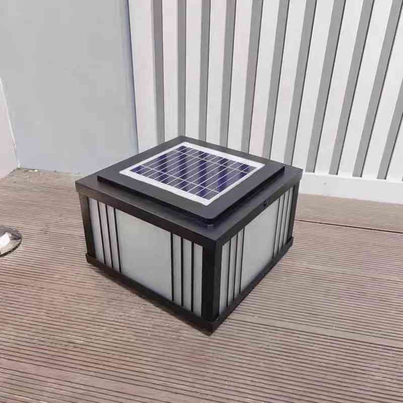 Đèn Trụ Cổng Năng Lượng Mặt Trời Có Cảm Biến | LEDTOT DTC 48MX - Ảnh 5