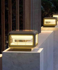 Đèn Trụ Cổng Năng Lượng Mặt Trời Đẳng Cấp | LEDTOT DTC 71VX