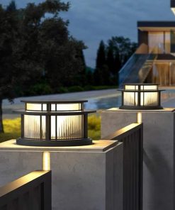 Đèn Trụ Cổng Năng Lượng Mặt Trời Hai Tầng | LEDTOT DTC 89RT