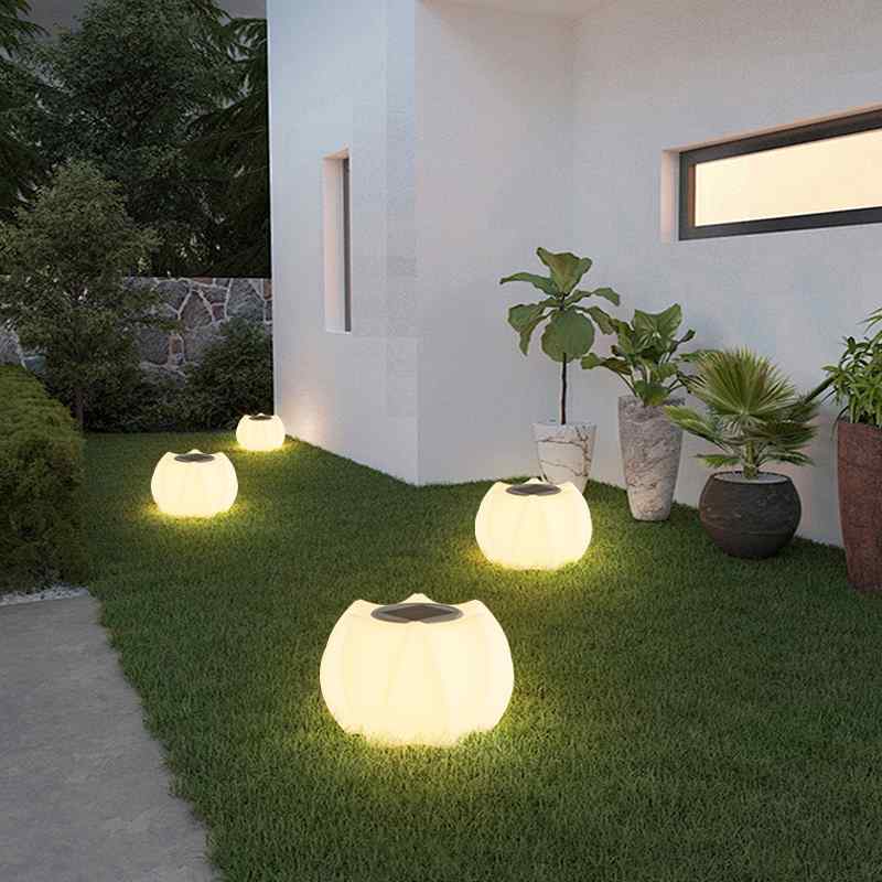 Đèn Trụ Cổng Năng Lượng Mặt Trời Hình Hoa Sen | LEDTOT DTC 91LM - Ảnh 2