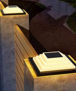 Đèn Trụ Cổng Năng Lượng Mặt Trời Kiểu Âu | LEDTOT DTC 91PX