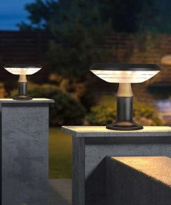 Đèn Trụ Cổng Năng Lượng Mặt Trời Siêu Sáng | LEDTOT DTC 93XL