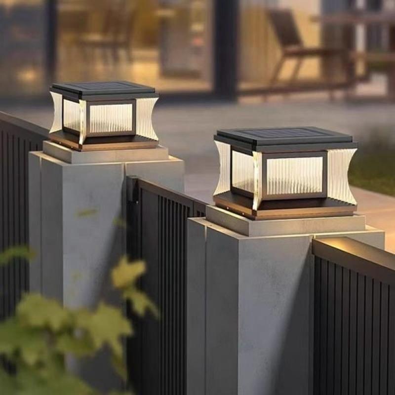 Đèn Trụ Cổng Năng Lượng Mặt Trời Tinh Tế | LEDTOT DTC 92TL - Ảnh 3