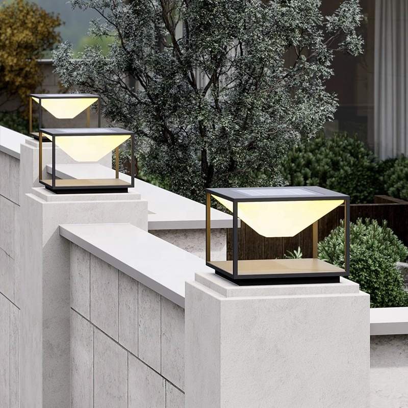 Đèn Trụ Cổng Năng Lượng Mặt Trời Tối Giản | LEDTOT DTC 63PL - Ảnh 3