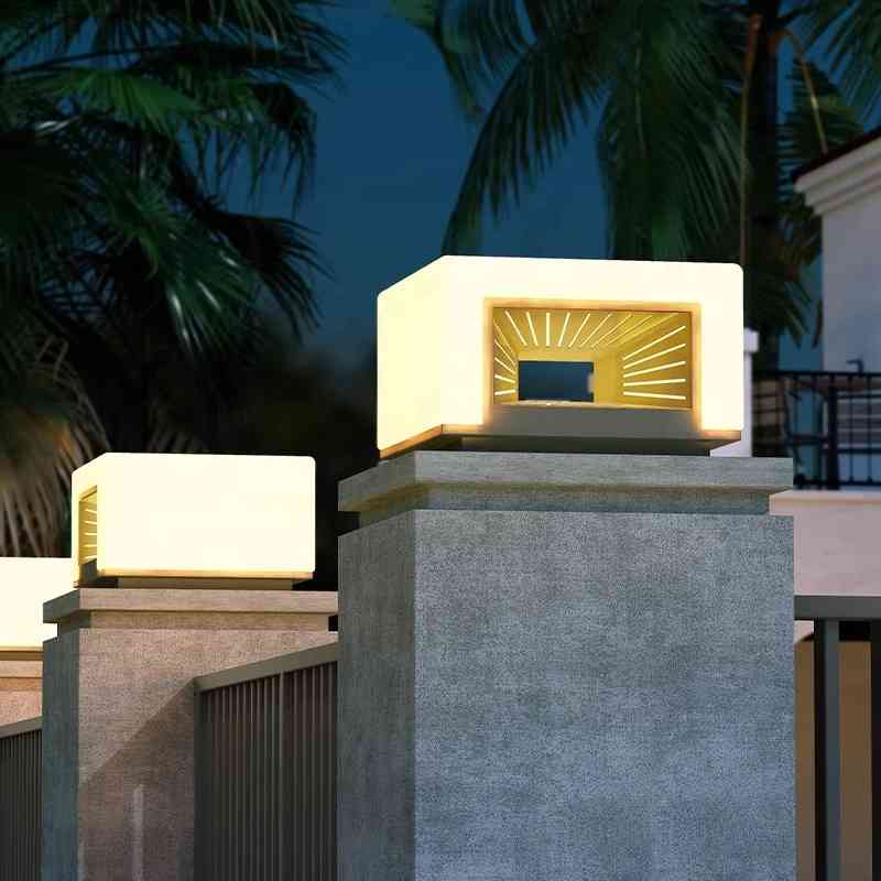 Đèn Trụ Cổng Ngoài Trời Năng Lượng Mặt Trời | LEDTOT DTC 92KL - Ảnh 4