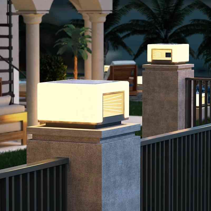 Đèn Trụ Cổng Ngoài Trời Năng Lượng Mặt Trời | LEDTOT DTC 92KL - Ảnh 3