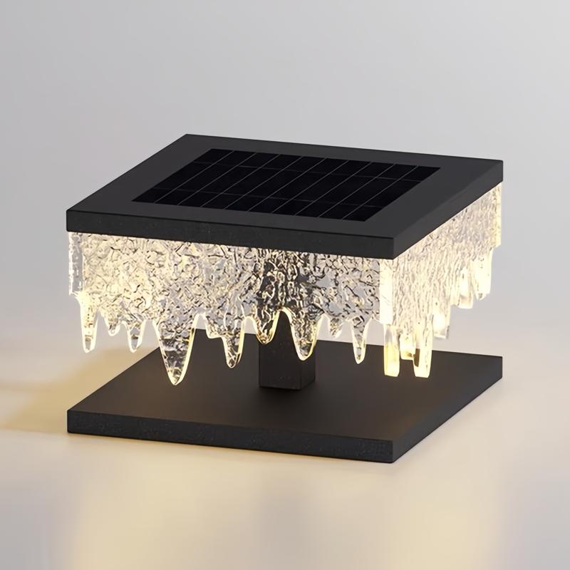 Đèn Trụ Cổng Pha Lê Năng Lượng Mặt Trời | LEDTOT DTC 93PL - Ảnh 5