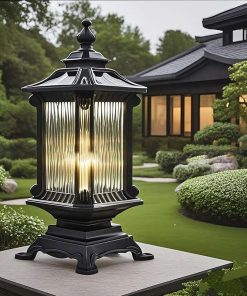Đèn Trụ Cổng Sân Vườn Cổ Điển Châu Âu | LEDTOT DTC 19QX