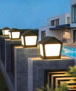 Đèn Trụ Cổng Sân Vườn Năng Lượng Mặt Trời | LEDTOT DTC 5WRD