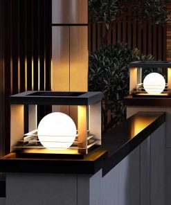 Đèn Trụ Cổng Sử Dụng Năng Lượng Mặt Trời | LEDTOT DTC 95LR