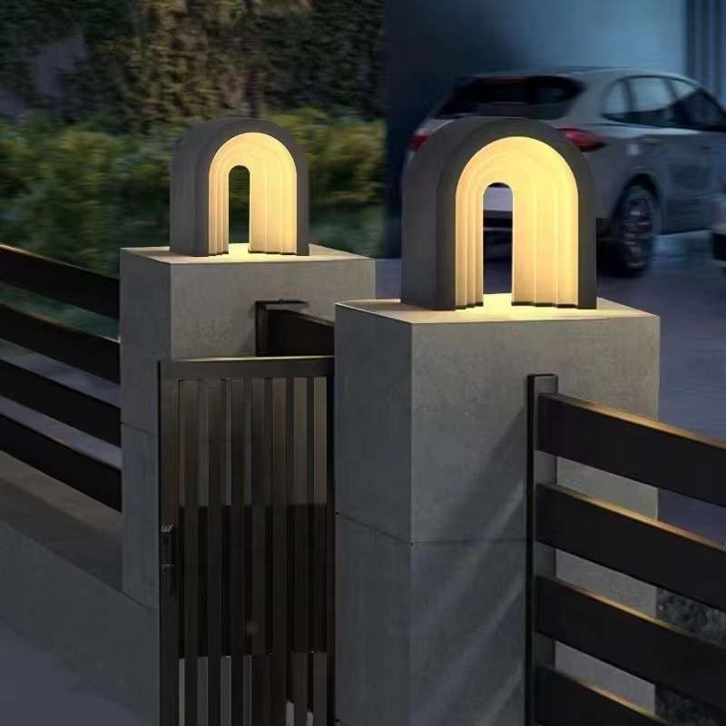 Đèn Trụ Cổng Trang Trí Thiết Kế Độc Đáo | LEDTOT DTC K4TP - Ảnh 6