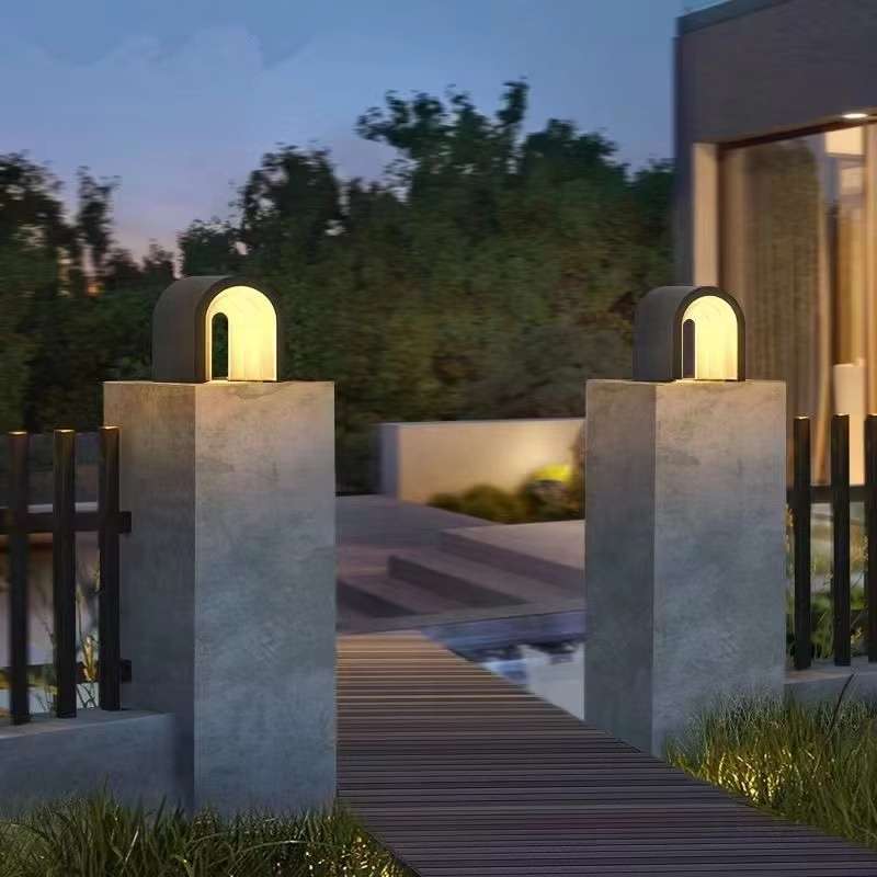Đèn Trụ Cổng Trang Trí Thiết Kế Độc Đáo | LEDTOT DTC K4TP - Ảnh 2