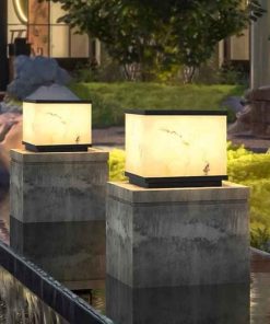 Đèn Trụ Sân Vườn Năng Lượng Mặt Trời Dạng Hộp | LEDTOT DTC 93ND